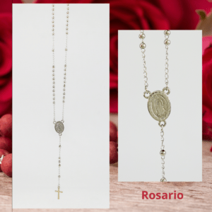 Los collares de Rosario en acero inoxidable no solo tienen un valor estético, sino también un profundo significado espiritual para los fieles católicos, ya que se utilizan en la oración y la meditación. Llevar un Rosario puede ser una expresión de fe y devoción, así como una forma de recordar la importancia de la oración en la vida diaria.