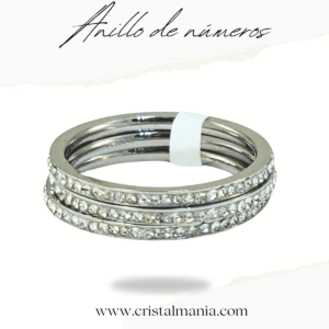 Anillos 3 piezas delgaditos plateados con cristales. Los anillos son un accesorio esencial en el mundo de la moda, capaces de transformar un atuendo simple en uno sofisticado y elegante. Anillos para mujer modernos