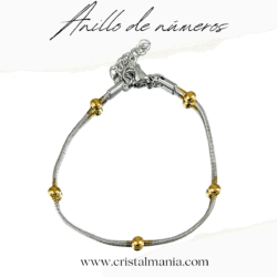 Pulsera combinada dorada con plata delgadita en acero inoxidable. Las pulseras  son un accesorio que combina elegancia y funcionalidad. Este diseño en particular, ofrece un estilo moderno y sofisticado que se adapta a cualquier ocasión.