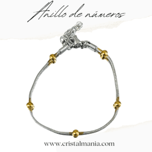 Pulsera combinada dorada con plata delgadita en acero inoxidable. Las pulseras  son un accesorio que combina elegancia y funcionalidad. Este diseño en particular, ofrece un estilo moderno y sofisticado que se adapta a cualquier ocasión.