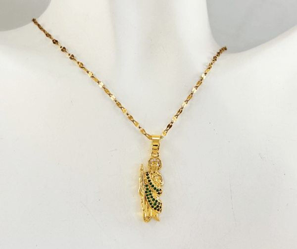 Medalla de San Judas Tadeo de acero inoxidable San Juditas, joyeria religiosa, bisuteria con dijes de San Juditas Tadeo, dije de san judas tadeo