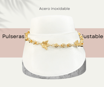 Pulsera de moda ajustable. adornos mariposas.  Pulsera de moda para mujer, accesorios de mujer, joyería para mujeres, pulsera para mujeres de bisuteria