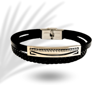 Pulsera de caballero ajustable de acero inoxidable.  Bisutería para Hombres  - Accesorios para Hombres - pulseras para hombre de moda