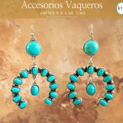 Aretes vaqueros 5 x 3.50 cms  💫 Ligeros, llamativos y llenos de personalidad. Resalta tu estilo con estos aretes vaqueros, ideales para mujeres con espíritu libre y auténtico. Su diseño combina el encanto rústico del estilo western con toques modernos que los hacen perfectos para cualquier ocasión. Ligeros, cómodos y llenos de personalidad, son el accesorio ideal para completar tu look boho, country o casual con un toque original.