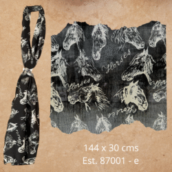 Mascada vaquera 144 x 30 cms - Agrega a tu atuendo ese detalle vaquero que realmente destaca.