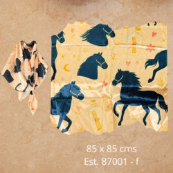 Mascada vaquera 85 x 85 cms (Compra un portamascadas y se te descuenta $50.00) - Agrega a tu atuendo ese detalle vaquero que realmente destaca.