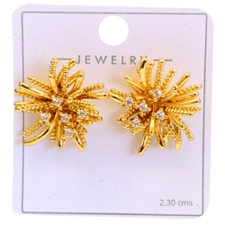 Aretes de moda dorados de 2.30 cms Aretes metálicos dorados: elegancia que destaca, Aretes dorados de moda para cualquier ocasión Diseños modernos que roban miradas, perfectos para día y noche, ligereza y estilo en cada uso, eleva cualquier outfit al instante aretes metálicos dorados, aretes dorados mujer, aretes dorados elegantes, aretes de moda dorados, aretes dorados modernos, aretes dorados grandes / pequeños, joyería dorada mujer