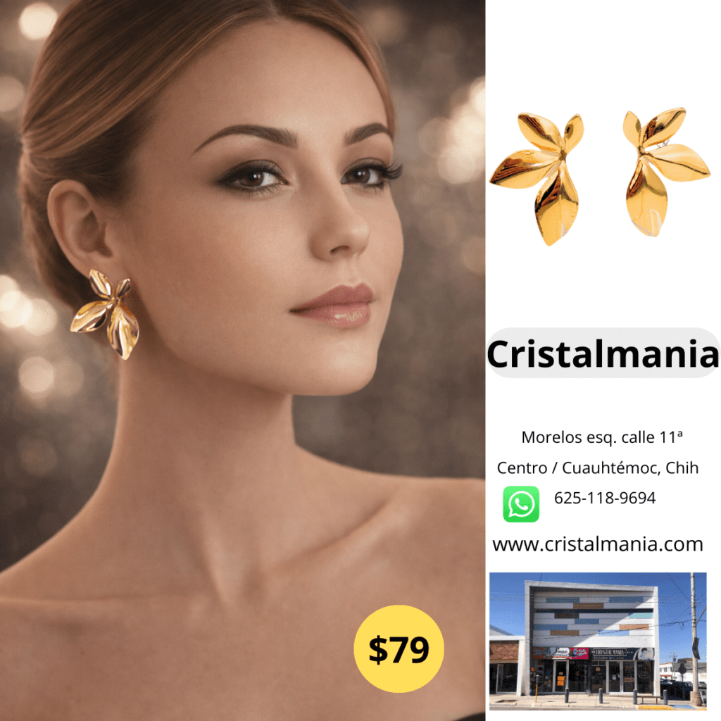 Aretes de moda dorados Aretes metálicos dorados: elegancia que destaca, Aretes dorados de moda para cualquier ocasión Diseños modernos que roban miradas, perfectos para día y noche, ligereza y estilo en cada uso, eleva cualquier outfit al instante aretes metálicos dorados, aretes dorados mujer, aretes dorados elegantes, aretes de moda dorados, aretes dorados modernos, aretes dorados grandes / pequeños, joyería dorada mujer