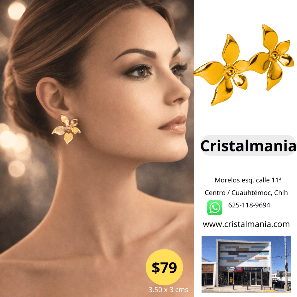 Aretes de moda dorados Aretes metálicos dorados: elegancia que destaca, Aretes dorados de moda para cualquier ocasión Diseños modernos que roban miradas, perfectos para día y noche, ligereza y estilo en cada uso, eleva cualquier outfit al instante aretes metálicos dorados, aretes dorados mujer, aretes dorados elegantes, aretes de moda dorados, aretes dorados modernos, aretes dorados grandes / pequeños, joyería dorada mujer