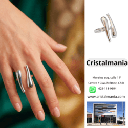 Anillo de moda ajustable plateado.  Anillos de acero inoxidable: modernos, duraderos y hermosos 🔥 Calidad que se nota, estilo que enamora 💫