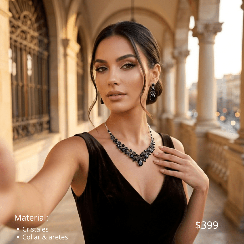 Accesorios básicos para fiestas de noche, accesorios para fiestas, accesorios para vestidos de noche negros, aretes para fiesta de noche
