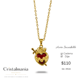 Medalla religiosa Sagrado corazón de Jesus en acero inoxidable Lleva tu fe siempre contigo Hermosas pulseras religiosas de acero inoxidable, perfectas para regalar o llevar como un símbolo de fe, amor y protección. Elegantes • Resistentes • Con un significado especial ¡Un regalo lleno de amor y fe!