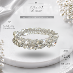 ✨ Brilla con elegancia en cada movimiento. 💎 Pulseras con zirconia cúbica, perfectas para darle a tu look un toque sofisticado, femenino y lleno de brillo. 💕 Un detalle que hace la diferencia. Luce, brilla y hazla tuya.